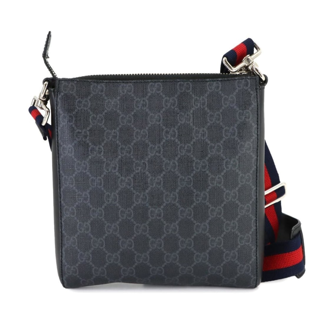 Gucci GG Supreme Small Shoulder Handbag, Gray, 523599 Messenger Bag: --- Catalog ---Category: SizeSize (HxWxD): 22.5cm x 21cm x 4cm / 8.85'' x 8.26'' x 1.57''Category: DesignType: Handbag, Messenger bag, Shoulder bagColor: Black, GrayGender: WomenMaterial: GG Supreme ,