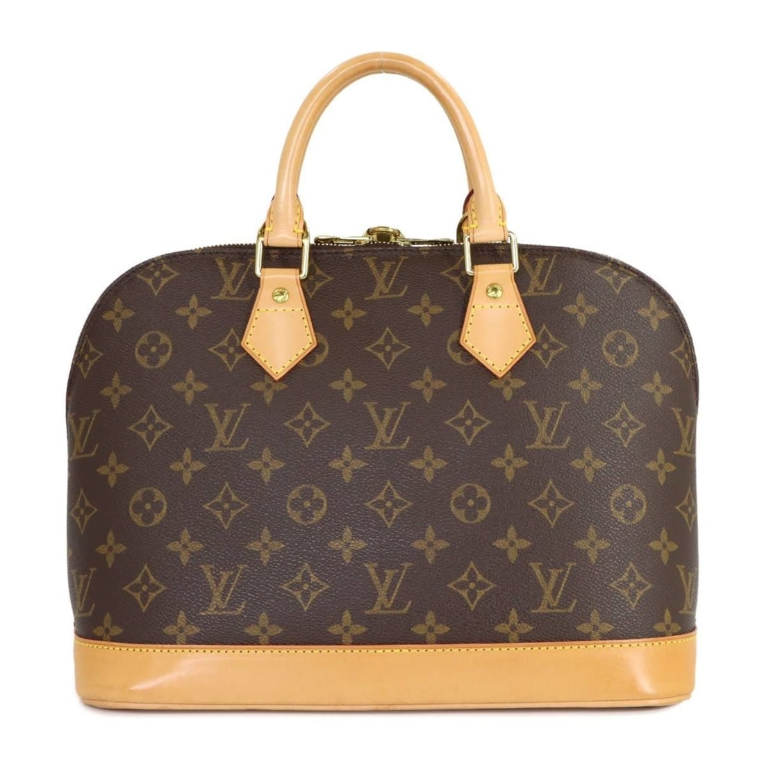 Louis Vuitton Monogram Alma Handbag, Brown, M51130, Gold Hardware, PM: --- Catalog ---Category: SizeSize (HxWxD): 23.5cm x 30.5cm x 16cm / 9.25'' x 12'' x 6.29''Category: DesignType: HandbagColor: Brown, MonogramGender: WomenMaterial: Monogram Category: GeneralMPN: M5113