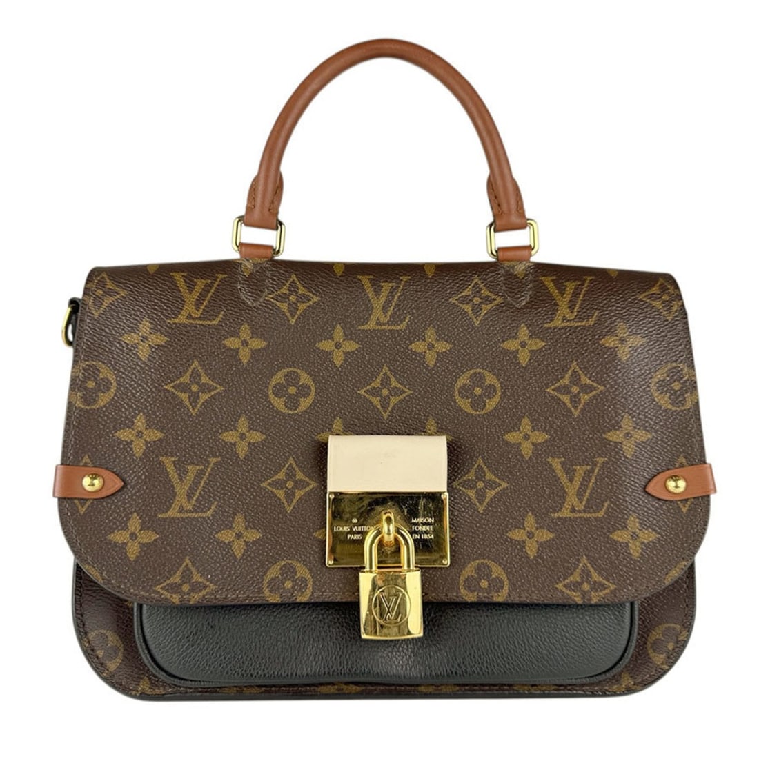 Louis Vuitton LOUIS VUITTON Shoulder Bag Monogram Vaugirard PM Canvas Brown Black Beige Women's: --- Catalog ---Category: SizeSize (HxWxD): 18cm x 24cm x 9cm / 7.08'' x 9.44'' x 3.54''Category: DesignType: Shoulder bagColor: Beige, Black, BrownGender: WomenMaterial: Monogram Category: GeneralMPN: