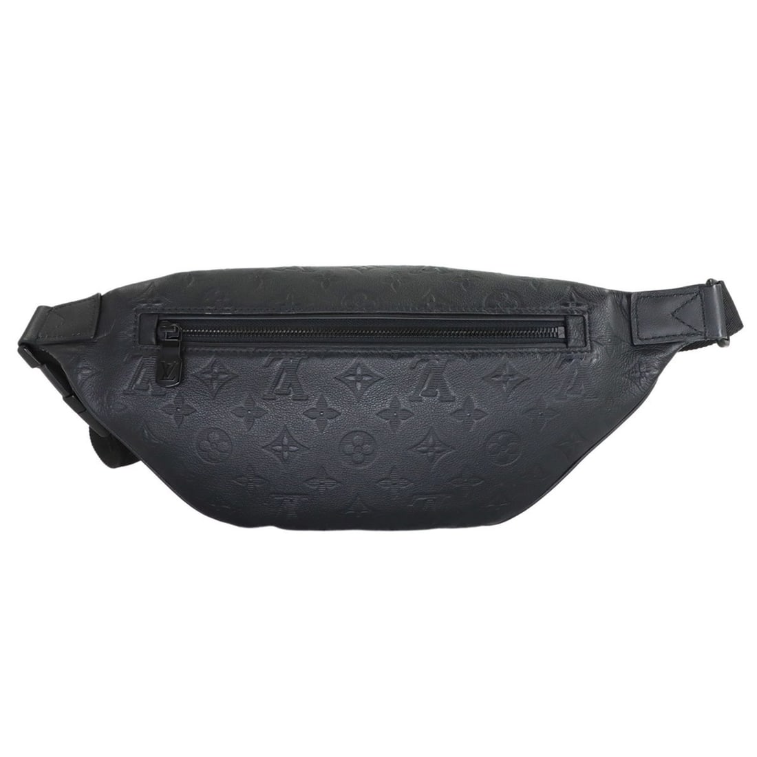 Louis Vuitton Monogram Shadow Discovery Bumbag PM Body Handbag Leather Noir Black Hardware M46036: --- Catalog ---Category: SizeSize (HxWxD): 17cm x 40cm x 6cm / 6.69'' x 15.74'' x 2.36''Category: DesignType: Fanny pack, Sling bagColor: Black, NoirGender: MenMaterial: Monogram Shadow Category: Gene