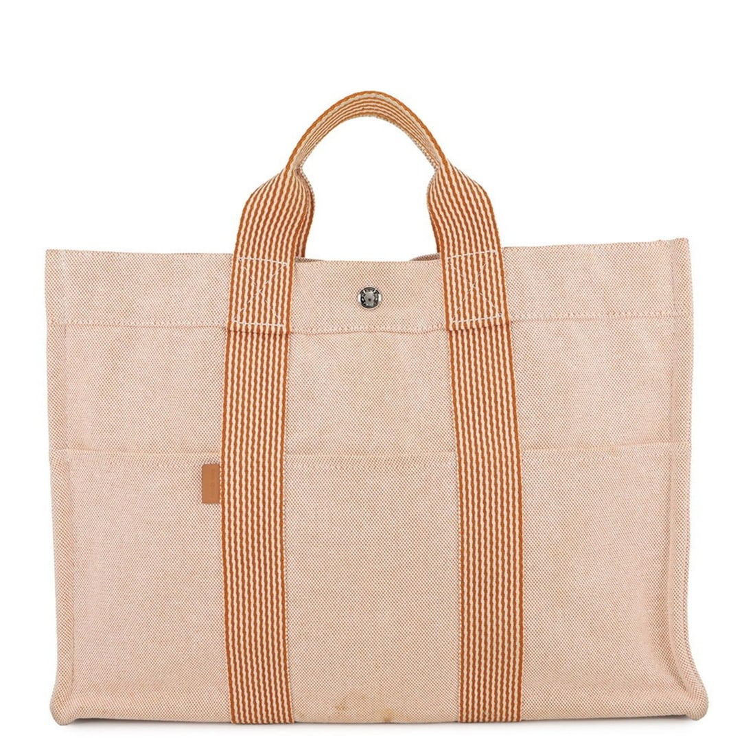 Hermes Tote Bag New Fourre-Tout MM Canvas HERMES Handbag: --- Catalog ---Category: SizeWeight: 830g / 1.82lb.Size (HxWxD): 31cm x 42cm x 10.5cm / 12.2'' x 16.53'' x 4.13''Category: DesignType: Handbag, Tote bagColor: OrangeGender: WomenMaterial: Canvas Hardw
