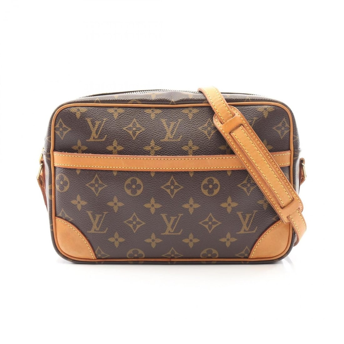 Louis Vuitton Trocadero 27 Shoulder Bag/Handbag, Coated Canvas and Leather, Monogram Pattern,: --- Catalog ---Category: SizeSize (HxWxD): 17.5cm x 26cm x 6.5cm / 6.88'' x 10.23'' x 2.55''Category: DesignType: Shoulder bagColor: Brown, MonogramGender: WomenMaterial: Coated canvas , Leather Categ