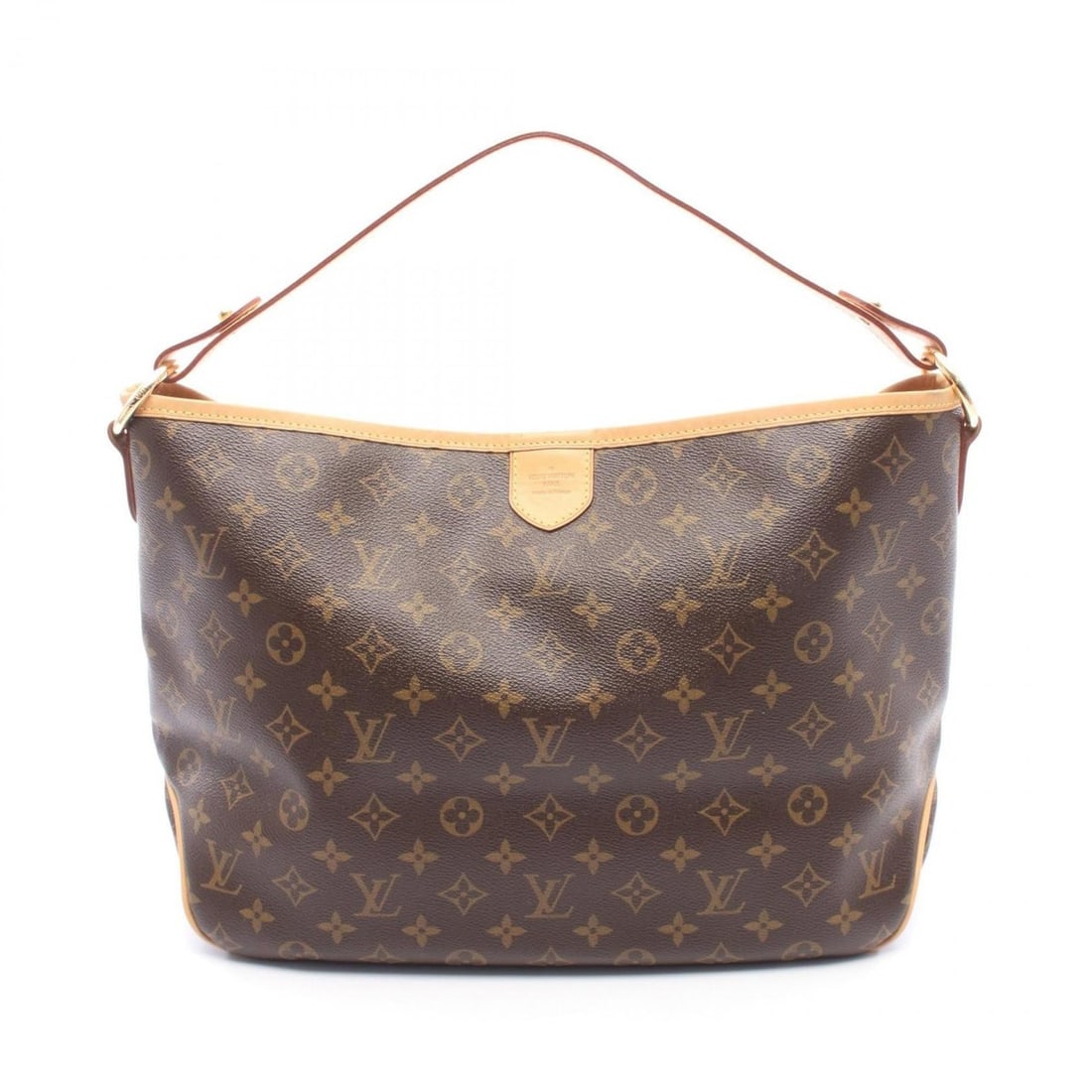 Louis Vuitton Delightful PM Shoulder Bag/Handbag, Coated Canvas and Leather, Monogram Pattern,: --- Catalog ---Category: SizeSize (HxWxD): 29cm x 33cm x 13cm / 11.41'' x 12.99'' x 5.11''Category: DesignType: Handbag, Shoulder bagColor: Brown, MonogramGender: WomenMaterial: Coated canvas , Leathe