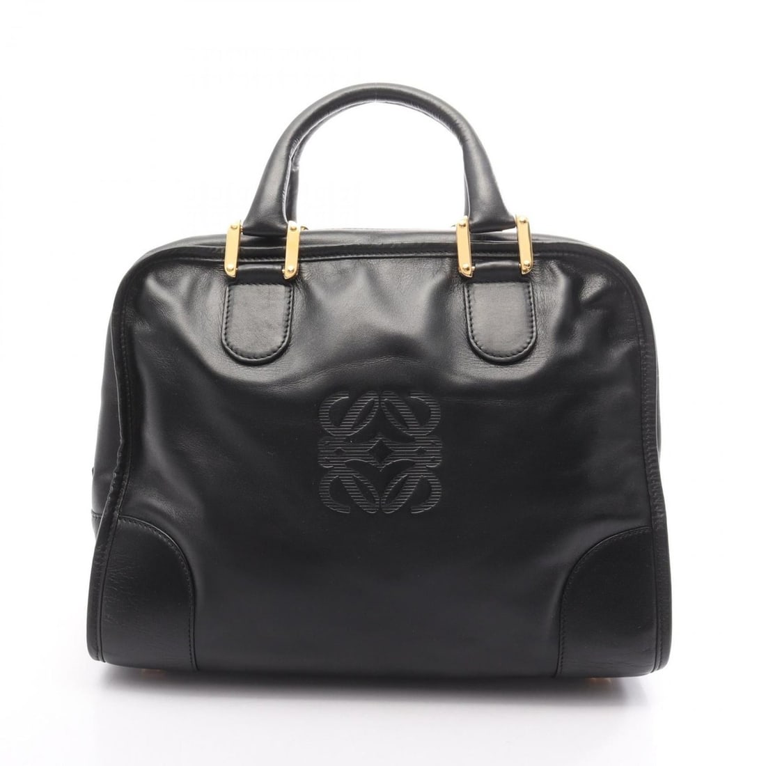 Loewe Amazona 32 Handbag, Leather, Women's, Black: --- Catalog ---Category: SizeSize (HxWxD): 24cm x 32cm x 15cm / 9.44'' x 12.59'' x 5.9''Category: DesignType: HandbagColor: BlackGender: WomenMaterial: Leather Category: GeneralBrand: Loewe--- Item Li