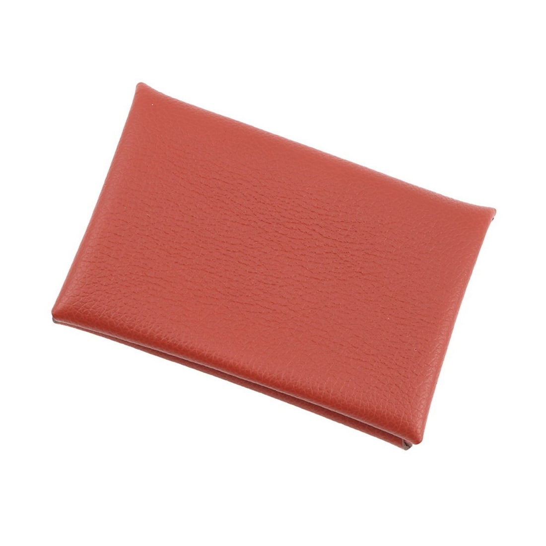 Hermes business card holder/card case, Calvi Brick Evercolor, B stamp. holder, wallet, HERMES CARD.: --- Catalog ---Category: DesignType: Business card caseColor: BriqueGender: Men,WomenClosure: FlapCategory: GeneralBrand: HermesCountry of Origin: FranceCategory: Physical PropertiesSize (HxWxD): 7cm