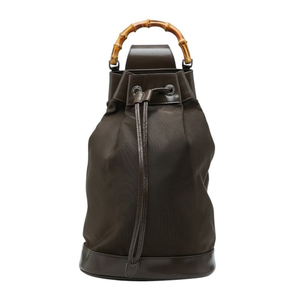 Gucci Bamboo One-Shoulder Shoulder Bag Body Drawstring Type 003 2113 0036 Brown Nylon Leather Men's: --- Catalog ---Category: SizeSize (HxWxD): 36cm x 23cm x 15cm / 14.17'' x 9.05'' x 5.9''Category: DesignType: Shoulder bag, Sling bagColor: BrownGender: MenMaterial: Nylon , Leather Category: GeneralM