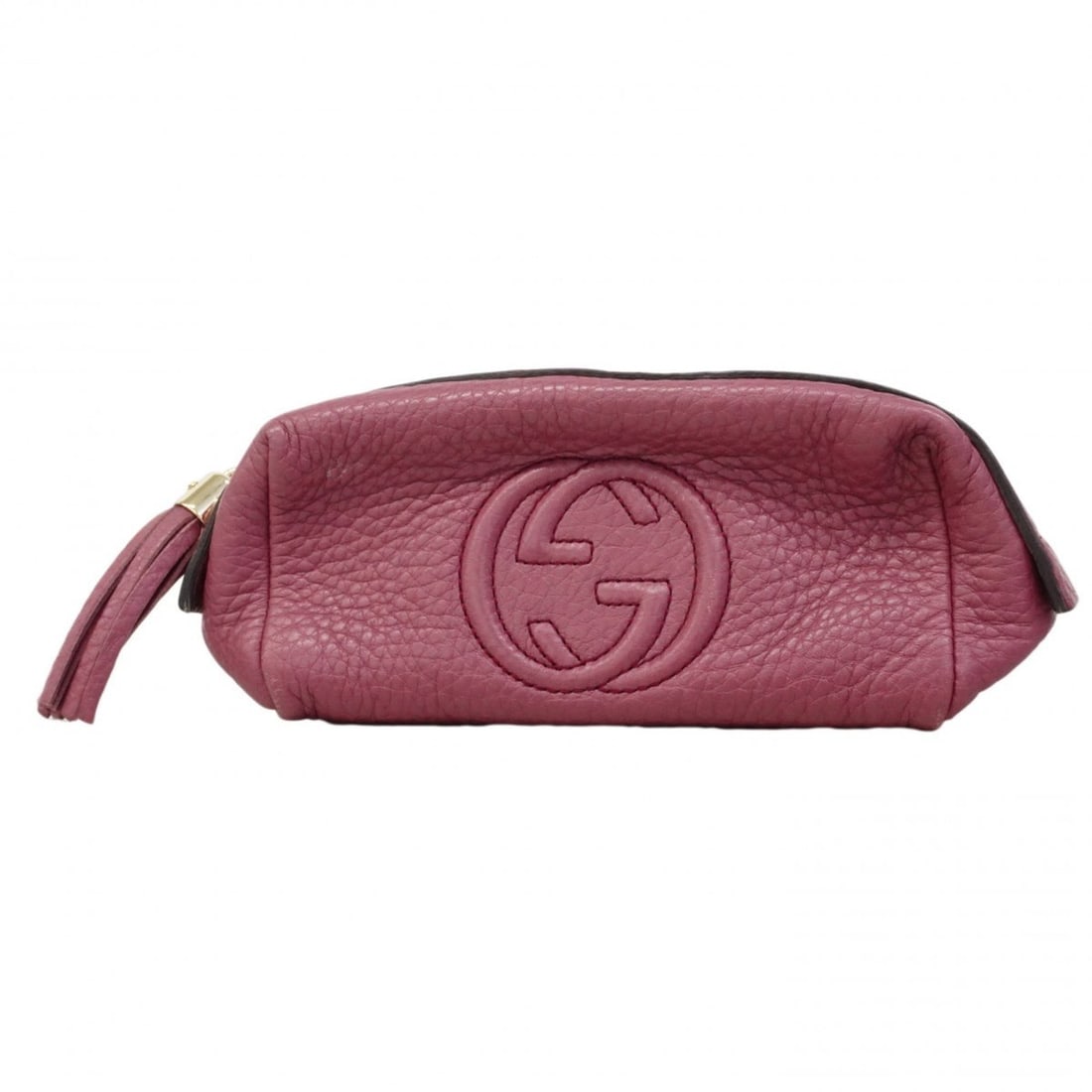 Gucci Soho Bag/Pouch 308634 Leather Purple Champagne Women's: --- Catalog ---Category: SizeSize (HxWxD): 8cm x 14cm x 7cm / 3.14'' x 5.51'' x 2.75''Category: DesignType: PouchColor: PurpleGender: WomenMaterial: Leather Hardware Color: Champagne goldCategory: Gen