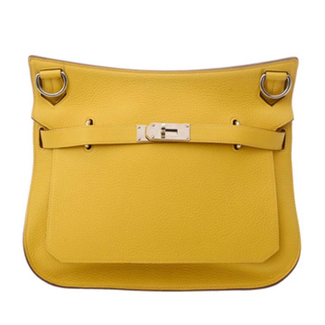 HERMES Jypsiere 34 Soleil ?M stamp (circa 2009) Women's Taurillon Clemence Shoulder Bag A Rank: --- Catalog ---Category: SizeSize (HxWxD): 26cm x 33cm x 14.5cm / 10.23'' x 12.99'' x 5.7''Category: DesignType: Shoulder bagColor: SunGender: WomenMaterial: Taurillon clemence leather Hardware Color: