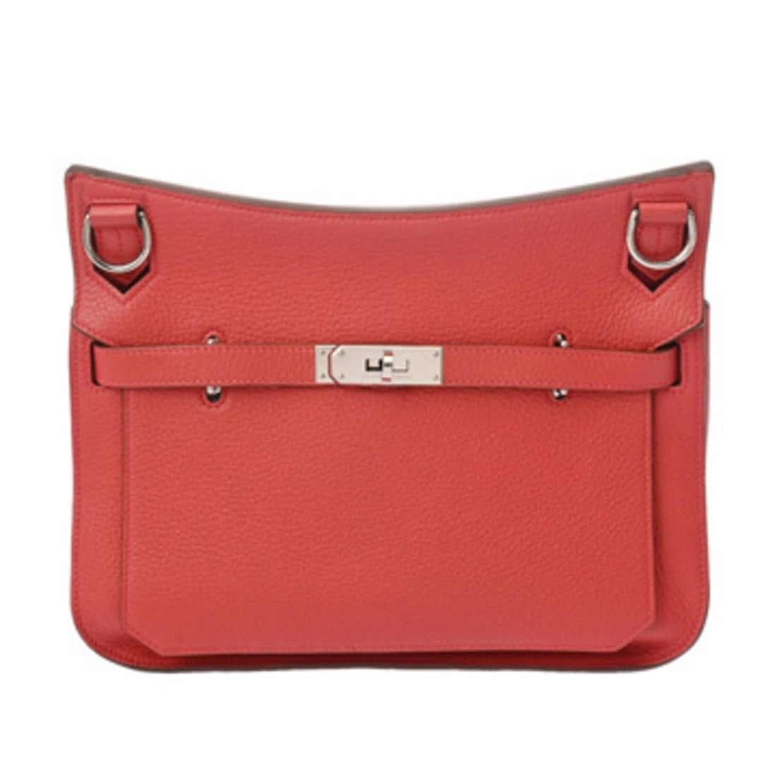 HERMES Jypsiere 28 Bougainvillea ?N stamp (circa 2010) Women's Taurillon Clemence Shoulder Bag AB: --- Catalog ---Category: SizeSize (HxWxD): 22cm x 27.5cm x 12cm / 8.66'' x 10.82'' x 4.72''Category: DesignType: Shoulder bagColor: BougainvillierGender: WomenMaterial: Taurillon clemence leather Hard