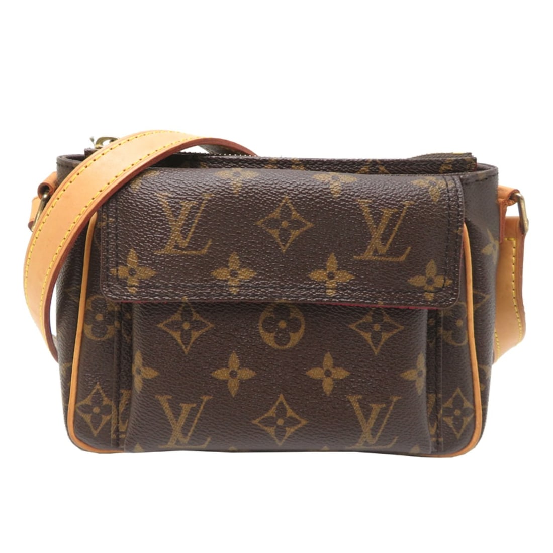 Louis Vuitton Viva Cite PM Women's Shoulder Bag M51165 Monogram Brown (1 of 13)