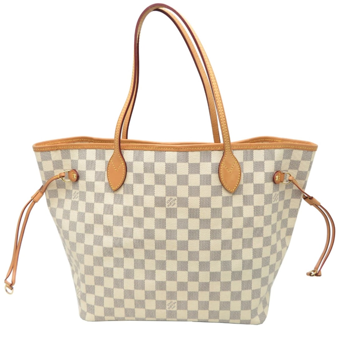 Louis Vuitton Neverfull MM Women's Tote Bag N51107 Damier White: --- Catalog ---Category: SizeSize (HxWxD): 28.5cm x 31cm x 16cm / 11.22'' x 12.2'' x 6.29''Category: DesignType: Tote bagColor: WhiteGender: WomenMaterial: Damier Canvas Category: GeneralMPN: N51107Br
