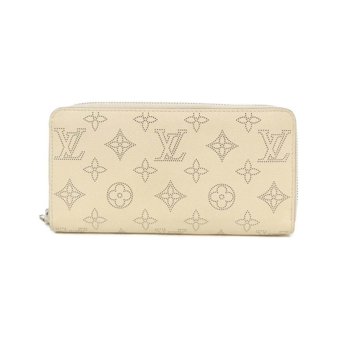 Louis Vuitton Mahina Zippy Wallet M61869: --- Catalog ---Category: SizeSize (HxWxD): 10cm x 19cm x 2.5cm / 3.93'' x 7.48'' x 0.98''Category: DesignType: Long wallet (bi-fold)Color: LV Off WhiteGender: WomenMaterial: Leather Leather/Fur Type: