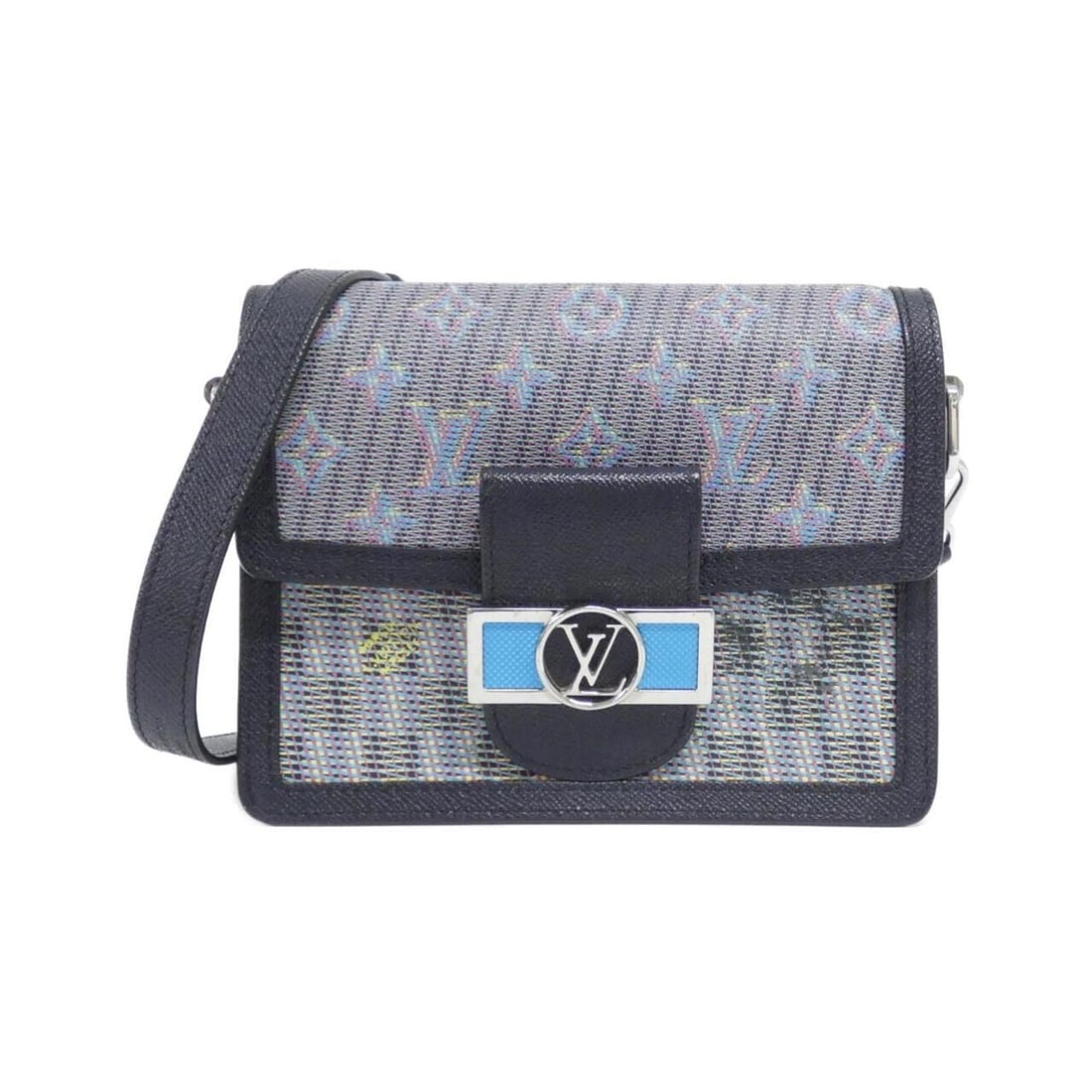Louis Vuitton Dauphine MINI M55454 Shoulder Bag: --- Catalog ---Category: SizeSize (HxWxD): 15cm x 20cm x 9cm / 5.9'' x 7.87'' x 3.54''Category: DesignType: Shoulder bagColor: BlueGender: Women,MenMaterial: Leather Hardware Color: SilverLeather/Fur