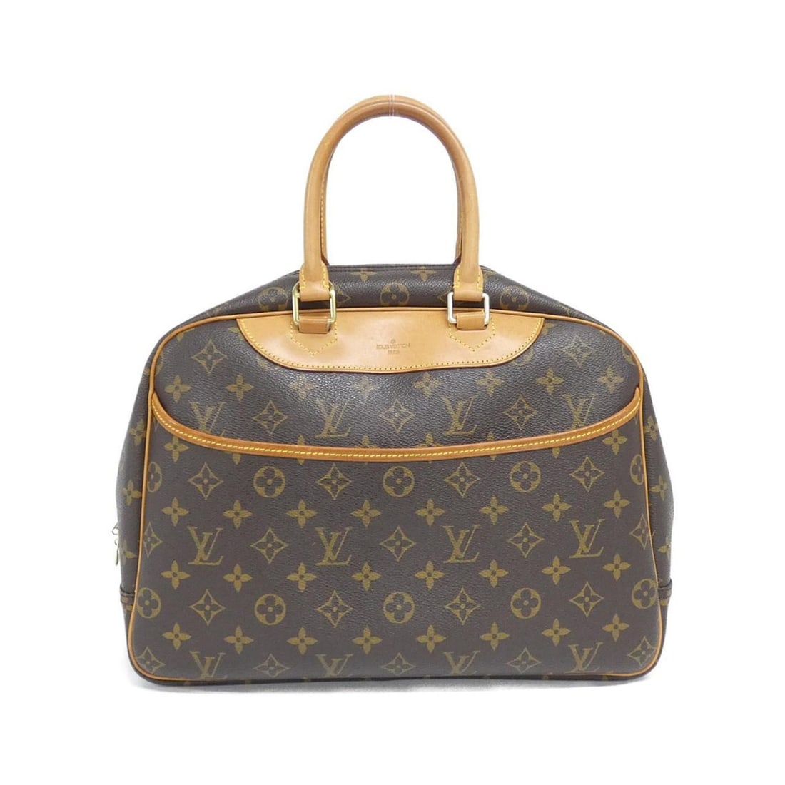 Louis Vuitton Monogram Bowling Vanity M47270 Handbag: --- Catalog ---Category: SizeSize (HxWxD): 27cm x 35cm x 14cm / 10.62'' x 13.77'' x 5.51''Category: DesignType: HandbagColor: MarronGender: WomenMaterial: Coated canvas Hardware Color: GoldCategory:
