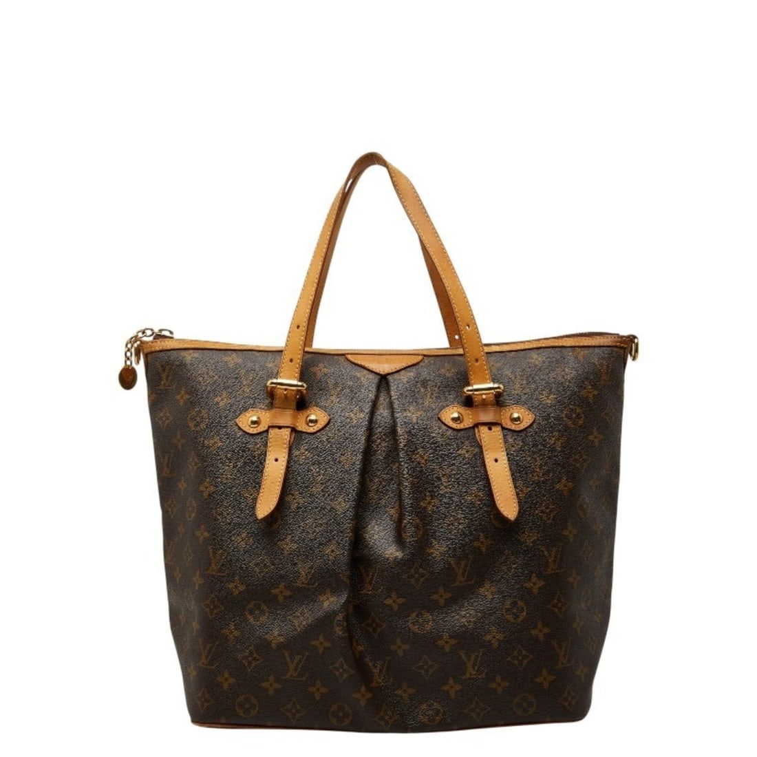 Louis Vuitton Monogram Palermo GM Handbag Tote Bag M40146 Brown Leather Women's LOUIS VUITTON: --- Catalog ---Category: SizeStrap Drop: 40cm / 15.74''Handle Drop: 22.00cm / 8.66''Size (HxWxD): 32.5cm x 44cm x 18.5cm / 12.79'' x 17.32'' x 7.28''Category: DesignType: Handbag, Tote bagColor: Brown