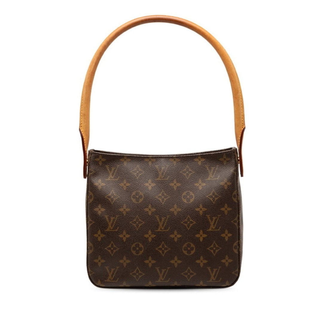 Louis Vuitton Monogram Looping MM Shoulder Bag Handbag M51146 Brown Leather Women's LOUIS VUITTON: --- Catalog ---Category: SizeHandle Drop: 20.00cm / 7.87''Size (HxWxD): 21cm x 24cm x 10cm / 8.26'' x 9.44'' x 3.93''Category: DesignType: Handbag, Shoulder bagColor: BrownGender: WomenClosure: Zipper