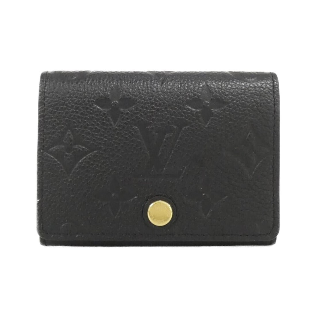 Louis Vuitton Monogram Empreinte Enveloppe Carte de Visite M58456 Business Card Holder/Card Case: --- Catalog ---Category: DesignType: Card caseColor: BlackCategory: GeneralMPN: M58456Brand: Louis VuittonCategory: Physical PropertiesSize (HxWxD): 8cm x 10cm x 1.5cm / 3.14'' x 3.93'' x 0.59''--- It