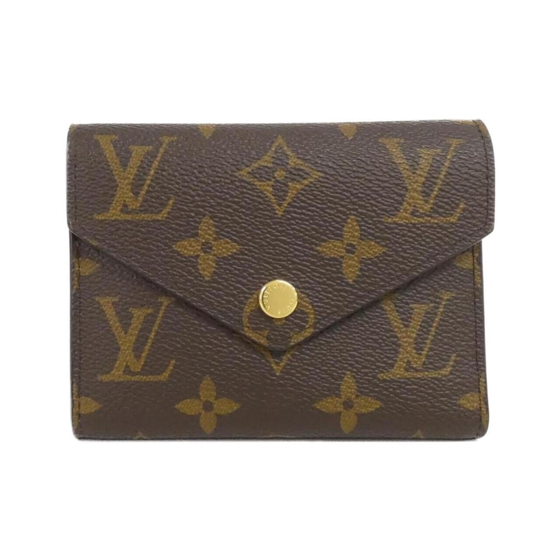 Louis Vuitton Monogram Portefeuille Victorine M41938 Wallet: --- Catalog ---Category: SizeSize (HxWxD): 9cm x 12cm x 3cm / 3.54'' x 4.72'' x 1.18''Category: DesignType: Wallet (tri-fold)Color: Fuchsia, MarronGender: WomenMaterial: Coated canvas Category: Genera