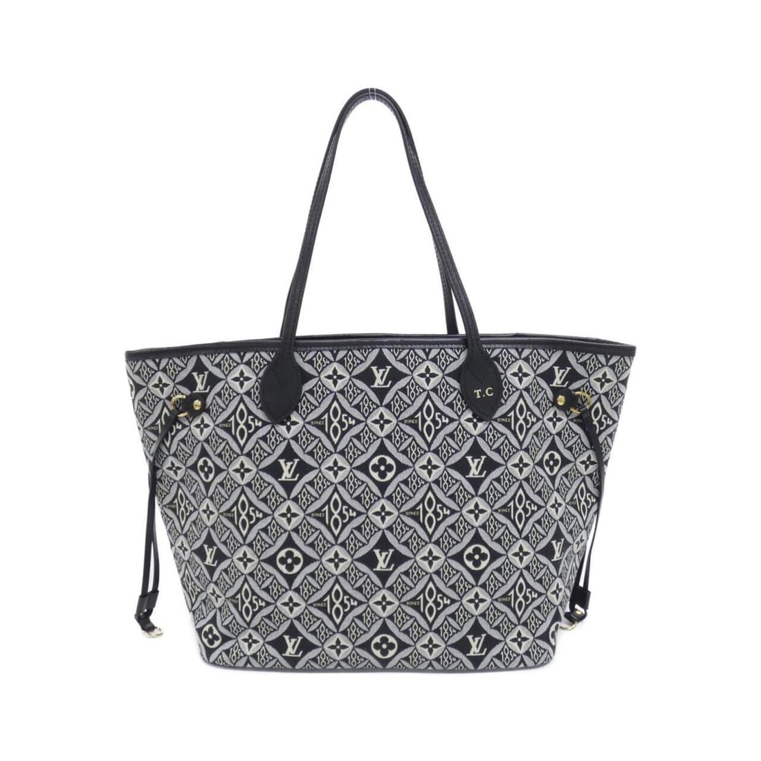 Louis Vuitton SINCE1854 Neverfull MM M57230 Handbag: --- Catalog ---Category: SizeSize (HxWxD): 28cm x 31cm x 14cm / 11.02'' x 12.2'' x 5.51''Category: DesignType: Handbag, PouchColor: GrisGender: Men,WomenMaterial: Jacquard Hardware Color: GoldCategory