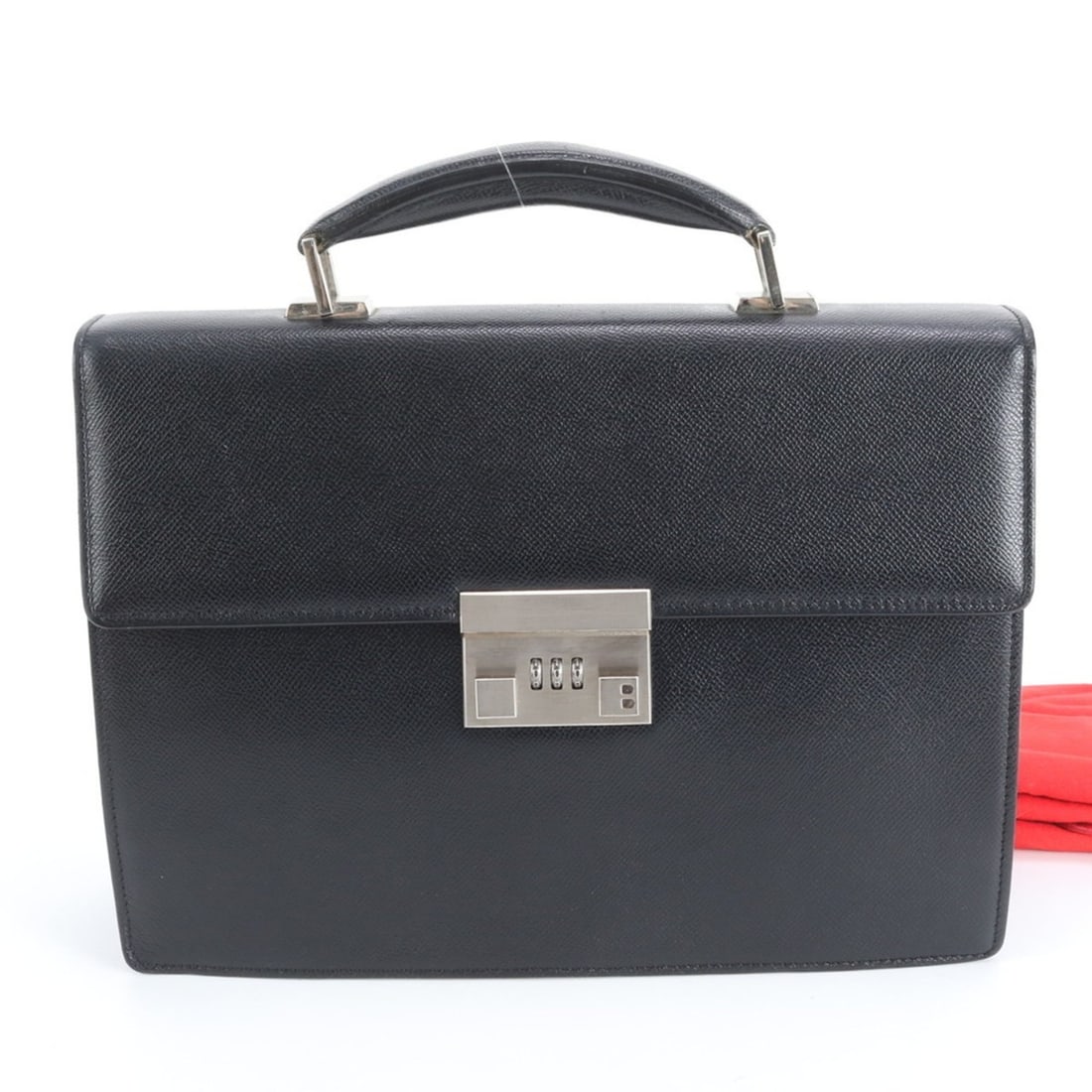 Bally Leather Bag Briefcase Black Men's: --- Catalog ---Category: SizeSize (HxWxD): 24cm x 32cm x 7cm / 9.44'' x 12.59'' x 2.75''Category: DesignType: BriefcaseColor: BlackGender: MenMaterial: Leather Category: GeneralBrand: BallyCountry of