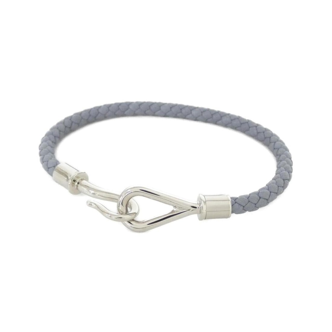 Hermes Jumbo H 077241FP Bracelet: --- Catalog ---Category: SizeWidth: 5mm / 0.19''Length: 19cm / 7.48''Category: DesignType: Charm braceletColor: Blue linGender: Women,MenMaterial: Swift leatherCategory: GeneralMPN: 077241FPBrand: Her