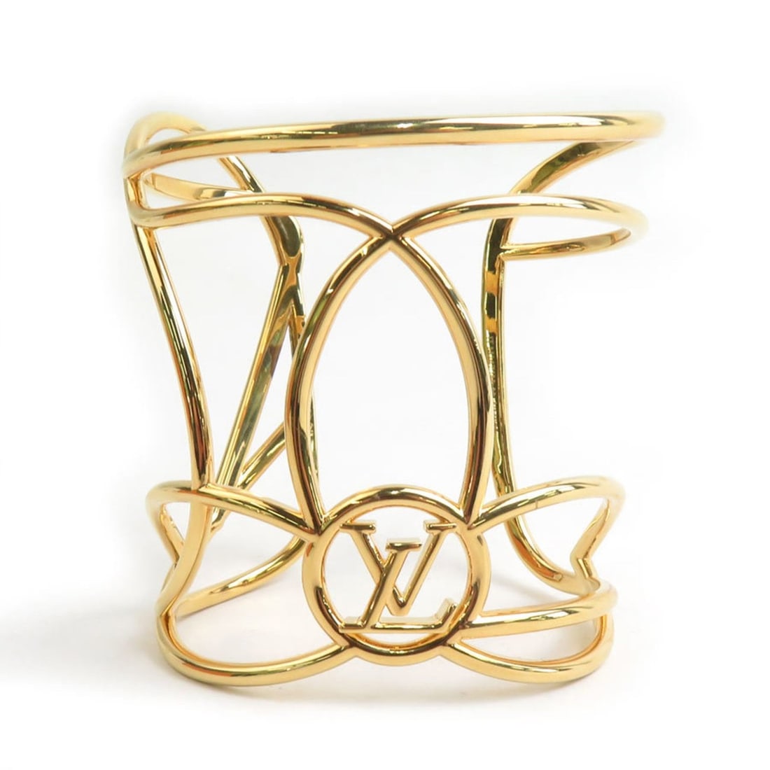 Louis Vuitton LOUIS VUITTON Bangle Bracelet Cuff Philgram Metal Gold Women's M1471M Free Shipping: --- Catalog ---Category: SizeLength: 16cm / 6.29''Category: DesignType: BangleColor: GoldGender: WomenMaterial: MetalCategory: GeneralMPN: M1471MBrand: Louis VuittonCountry of Origin: Italy--- Item Li