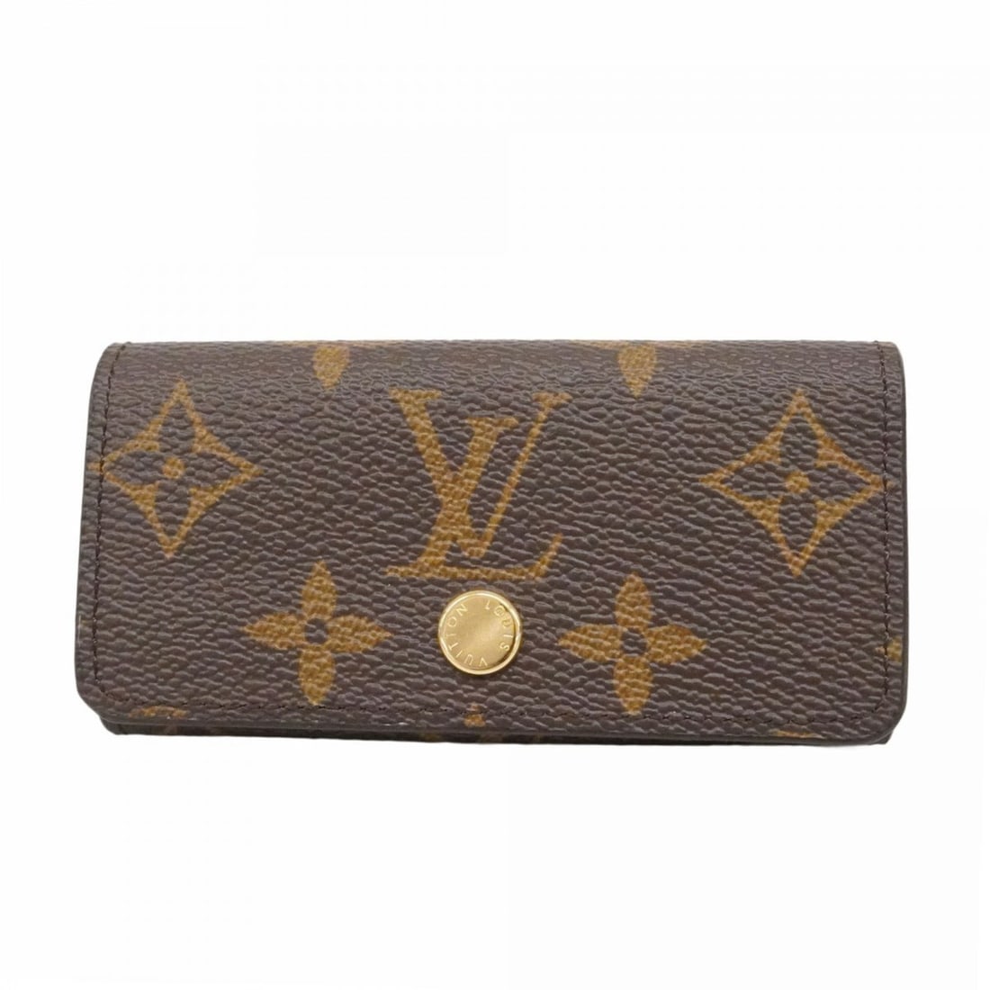 Louis Vuitton Accessory Key Case Monogram Multicles 4 M82923 Brown Light Blue Women's P2557755: --- Catalog ---Category: DesignType: KeycaseColor: Brown, Light blueGender: WomenCategory: GeneralMPN: M82923Brand: Louis VuittonCategory: Physical PropertiesSize (HxWxD): 5.5cm x 10.5cm x 1.5cm / 2.1
