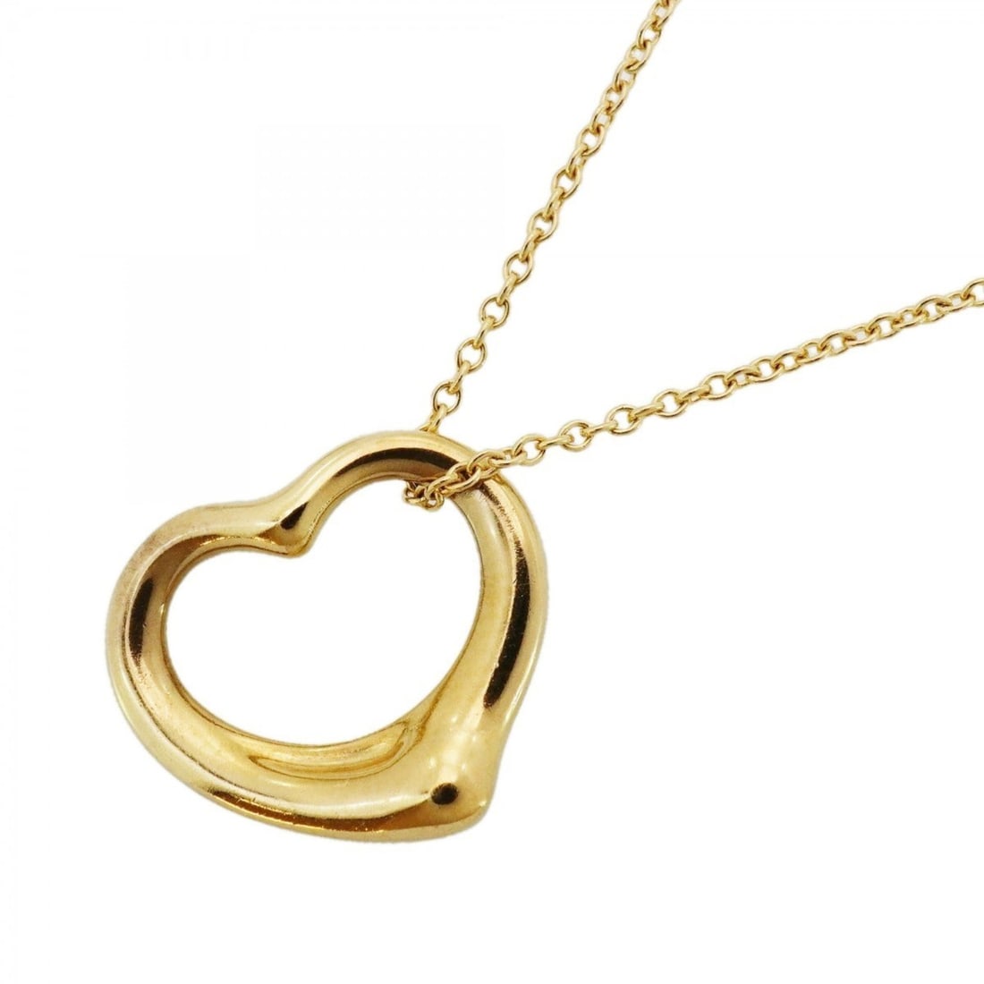 Tiffany & Co. Heart Necklace, 18K Yellow Gold, Women's: --- Catalog ---Category: SizePendant Size: 13.5mm x 15.4mm / 0.53'' x 0.6''Neck Circumference: 41.5 cm / 16.33''Category: DesignGender: WomenMaterial: Yellow gold (18K)Necklace Type: NecklaceCategory:
