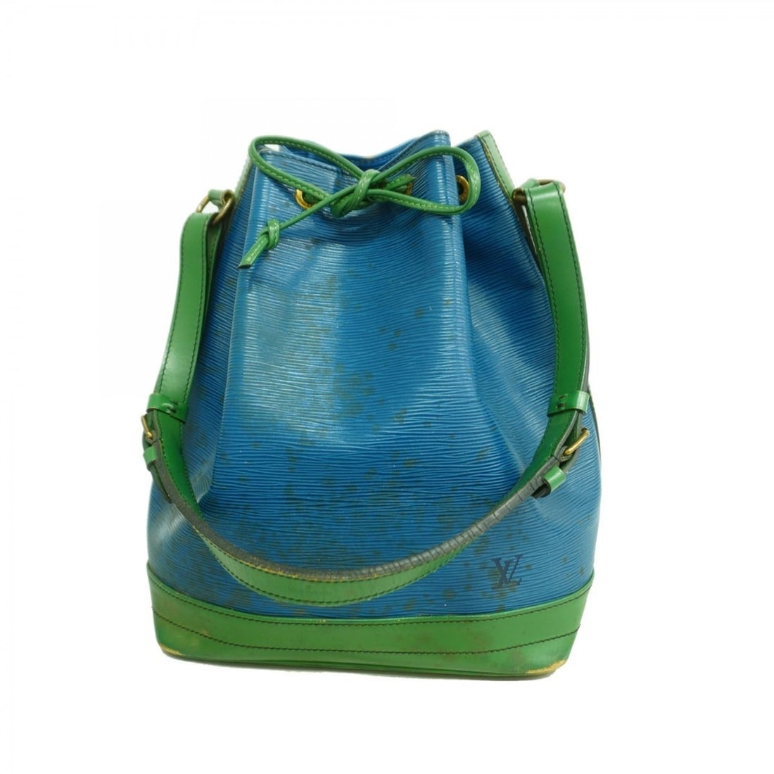 Louis Vuitton Epi Bicolor Noe Shoulder Bag M44044 Toledo Blue Borneo Green Women's: --- Catalog ---Category: SizeSize (HxWxD): 34cm x 26.5cm x 19.5cm / 13.38'' x 10.43'' x 7.67''Category: DesignType: Shoulder bagColor: Borneo green, Toledo blueGender: WomenCategory: GeneralMPN: M4404