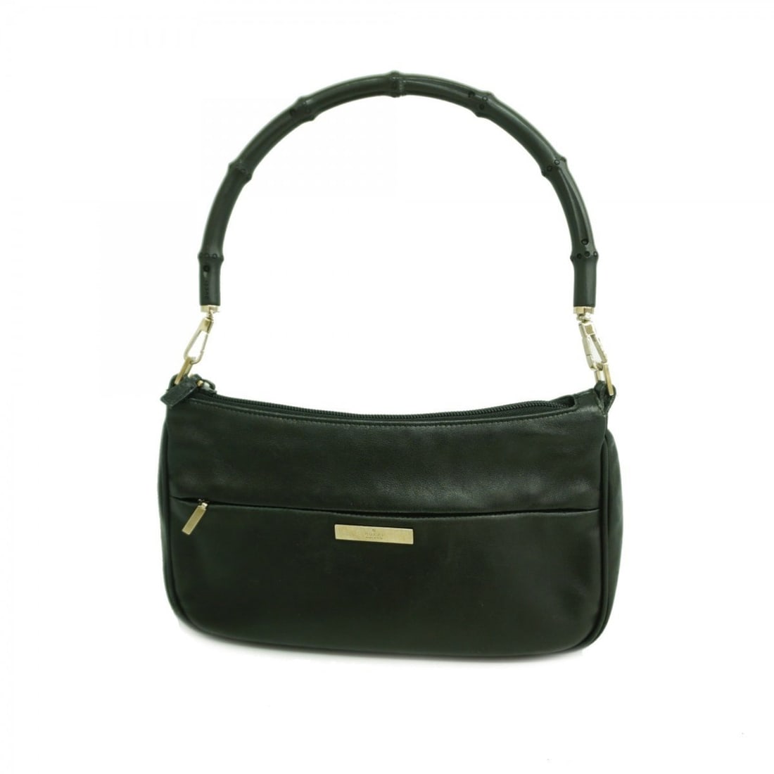Gucci Bamboo Handbag 001 3865 Leather Black Women's: --- Catalog ---Category: SizeSize (HxWxD): 16cm x 27.5cm x 6.5cm / 6.29'' x 10.82'' x 2.55''Category: DesignType: HandbagColor: BlackGender: WomenMaterial: Leather Hardware Color: SilverCategory: Gene