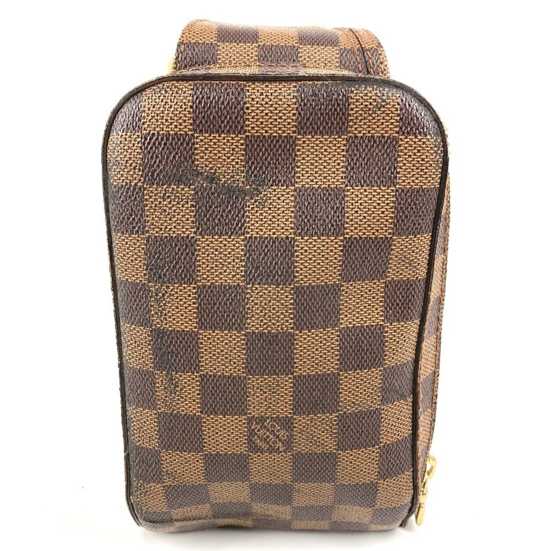 LOUIS VUITTON N51994 Damier Geronimos (Old Model) Shoulder Bag/Waist Bag/Body Bag, Canvas, Ebene: --- Catalog ---Category: SizeSize (HxWxD): 19.5cm x 11cm x 4cm / 7.67'' x 4.33'' x 1.57''Category: DesignType: Fanny pack, Shoulder bagColor: Brown, Damier Canvas, EbeneGender: Men,WomenMaterial: Dami