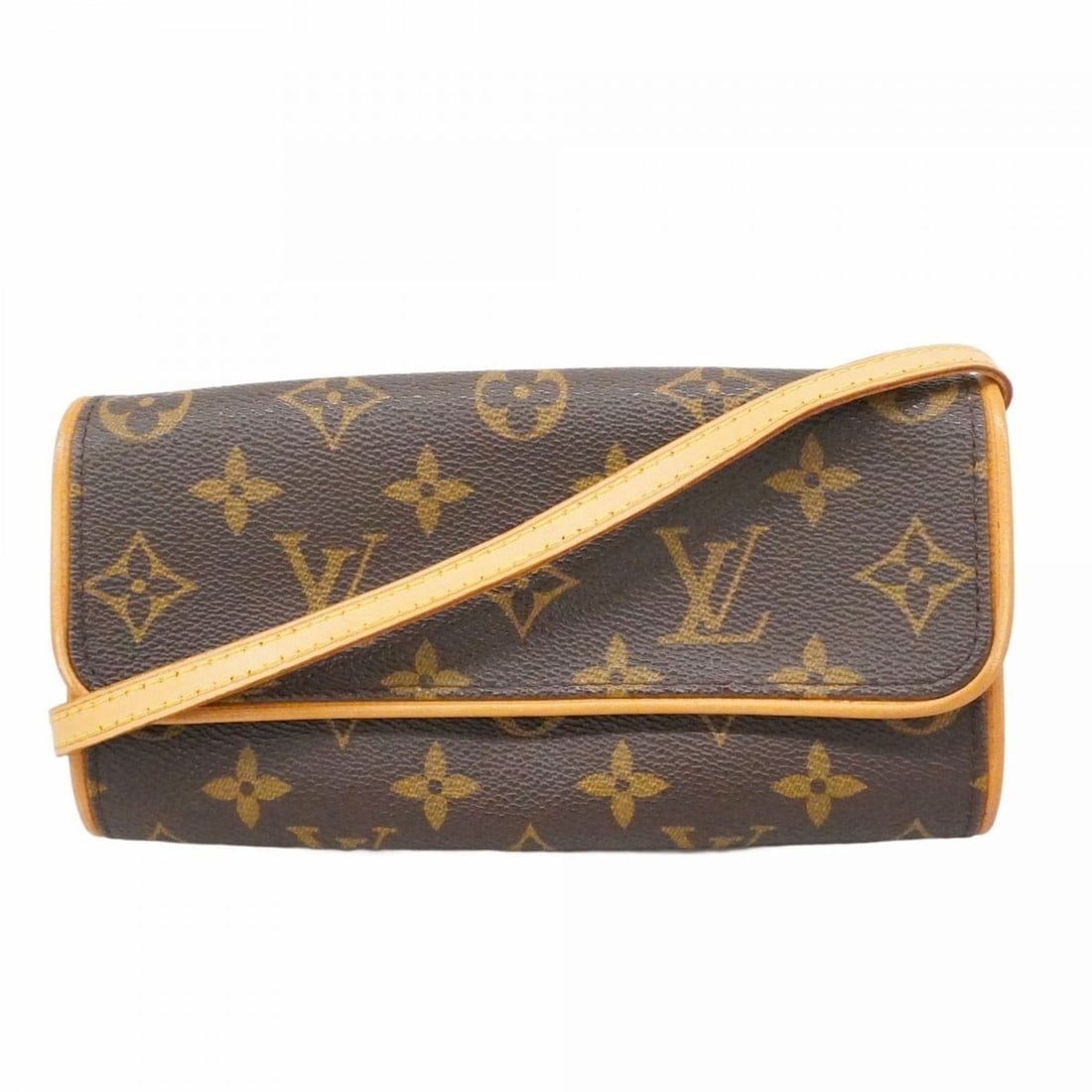 Louis Vuitton Monogram Pochette Twin PM Shoulder Bag M51854 Brown Women's: --- Catalog ---Category: SizeSize (HxWxD): 9.5cm x 19cm x 2cm / 3.74'' x 7.48'' x 0.78''Category: DesignType: Shoulder bagColor: BrownGender: WomenCategory: GeneralMPN: M51854Brand: Louis Vuitton--- I