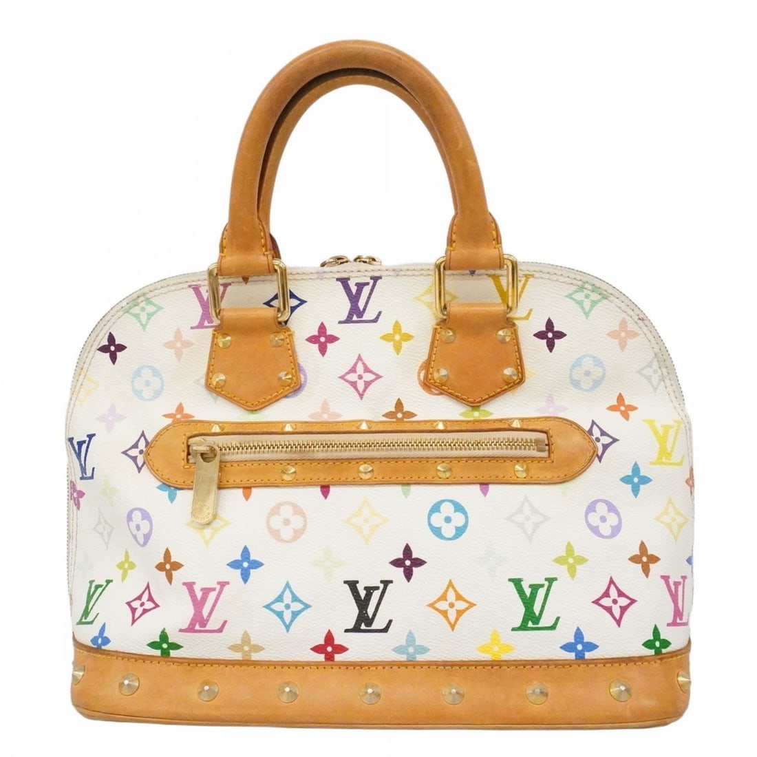 Louis Vuitton Alma Monogram Multicolor Handbag M92647 Blanc (Women's): --- Catalog ---Category: SizeSize (HxWxD): 23cm x 31cm x 16cm / 9.05'' x 12.2'' x 6.29''Category: DesignType: HandbagColor: BlancGender: WomenCategory: GeneralMPN: M92647Brand: Louis Vuitton--- Item L