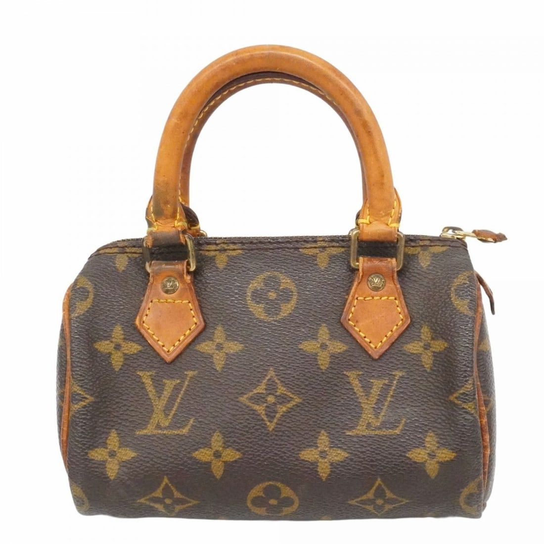 Louis Vuitton Monogram Mini Speedy Handbag M41534 Brown Women's: --- Catalog ---Category: SizeSize (HxWxD): 10cm x 16cm x 7cm / 3.93'' x 6.29'' x 2.75''Category: DesignType: HandbagColor: BrownGender: WomenCategory: GeneralMPN: M41534Brand: Louis Vuitton--- Item Li