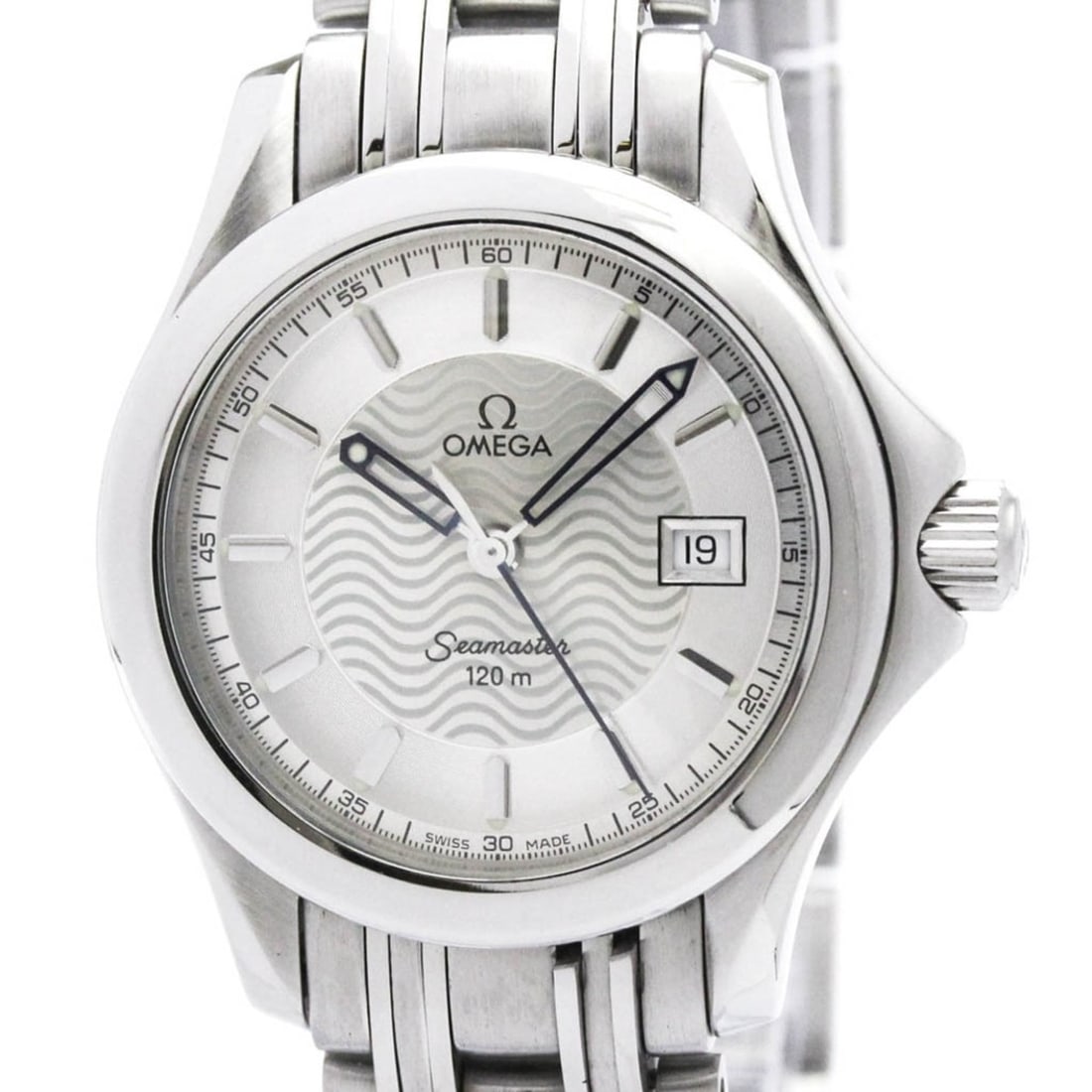 OMEGA Seamaster 120M Steel Quartz Ladies Watch 2571.31 Polished: --- Catalog ---Category: SizeCase Diameter: 29mm / 1.14''Category: DesignType: WristwatchStyle: SportGender: WomenColor (Dial): SilverMaterial (Band): Stainless steelMaterial (Case): Stainless steelCa