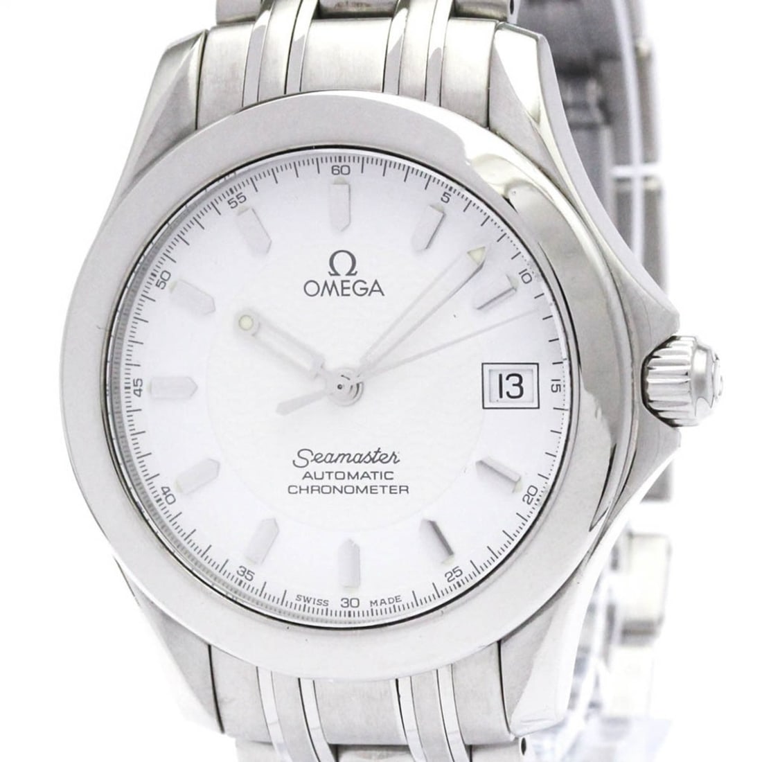 OMEGA Seamaster 120M Chronometer Automatic Mens Watch 2501.21 Polished: --- Catalog ---Category: SizeCase Diameter: 36mm / 1.42''Category: DesignType: WristwatchStyle: SportGender: MenColor (Dial): WhiteMaterial (Band): Stainless steelMaterial (Case): Stainless steelCateg