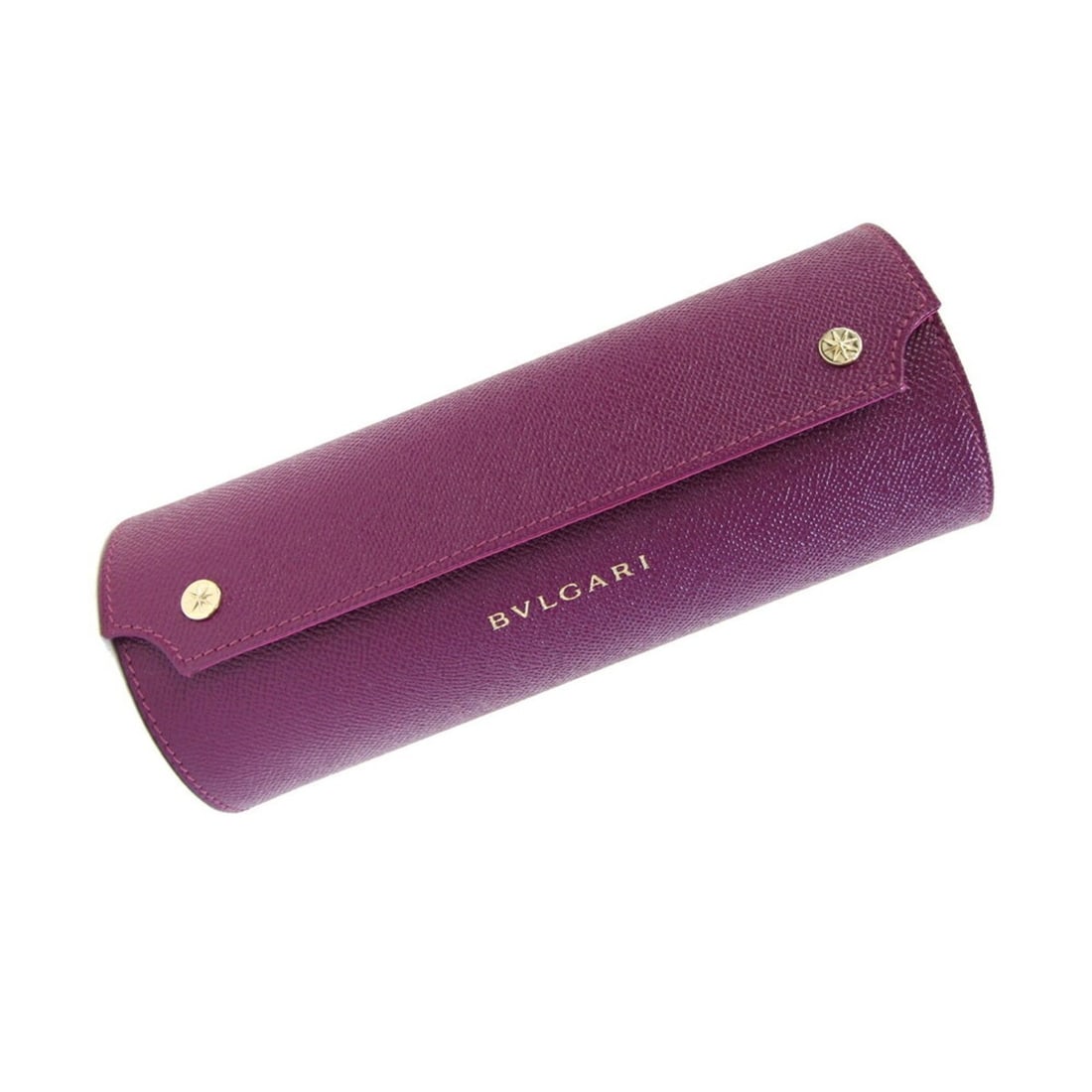 Bulgari Watch Case, Purple Leather, Case Collection, Men's & Women's, BVLGARI: --- Catalog ---Category: DesignType: Watch caseColor: PurpleMaterial: LeatherCategory: GeneralBrand: BvlgariCategory: Physical PropertiesSize (HxWxD): 82.00mm x 21.00mm / 3.23'' x 0.83''--- Item List