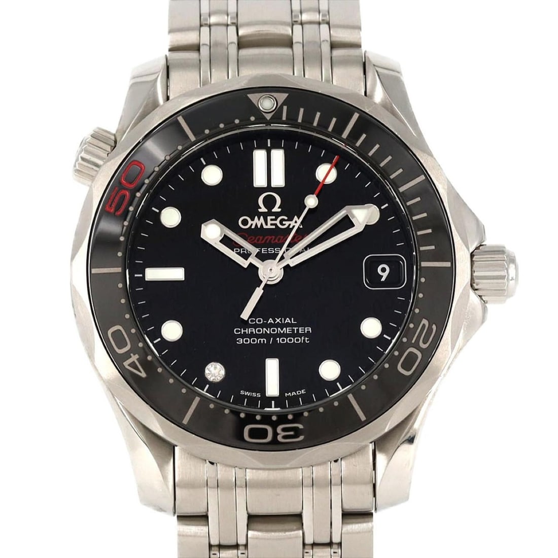 Omega Seamaster Professional 007 1P James Bond "50th LTD" 212.30.36.20.51.001 Stainless Steel: --- Catalog ---Category: SizeWrist Size: 20cm / 7.87''Case Diameter: 36mm / 1.42''Category: DesignType: WristwatchGender: Men,WomenColor (Dial): BlackMaterial (Band): Stainless steelMaterial (Case): S