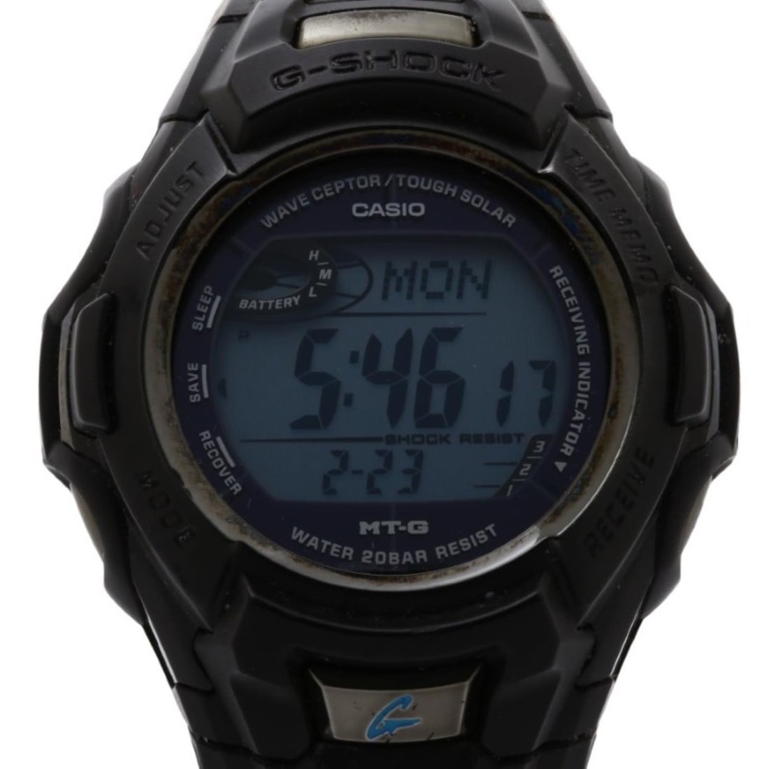 CASIO G-SHOCK MTG910DJ Black Stainless Steel Men's Digital Watch: --- Catalog ---Category: SizeWrist Size: 17cm / 6.69''Case Diameter: 46.2mm / 1.82''Category: DesignType: WristwatchGender: MenColor (Dial): BlackMaterial (Case): Stainless steelCategory: GeneralMPN: