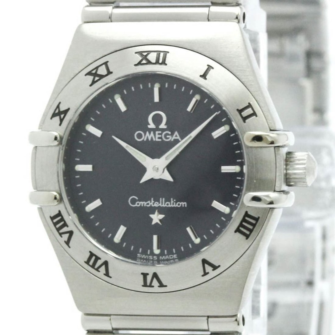 OMEGA Constellation Steel Quartz Ladies Watch 1562.40 Polished: --- Catalog ---Category: SizeCase Diameter: 22mm / 0.87''Category: DesignType: WristwatchStyle: Dress/FormalGender: WomenColor (Dial): GrayMaterial (Band): Stainless steelMaterial (Case): Stainless st