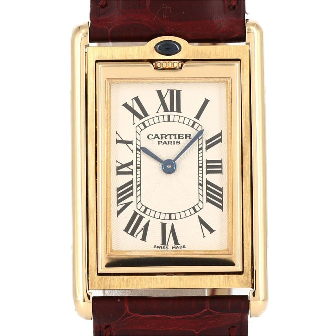 Cartier Tank Basculante YG LIMITED W1526251 Wristwatch Manual Winding: --- Catalog ---Category: SizeCase Diameter: 25mm / 0.98''Category: DesignGender: MenColor (Dial): SilverMaterial (Case): Yellow goldCategory: GeneralMPN: W1526251Brand: CartierCategory: MovementMoveme