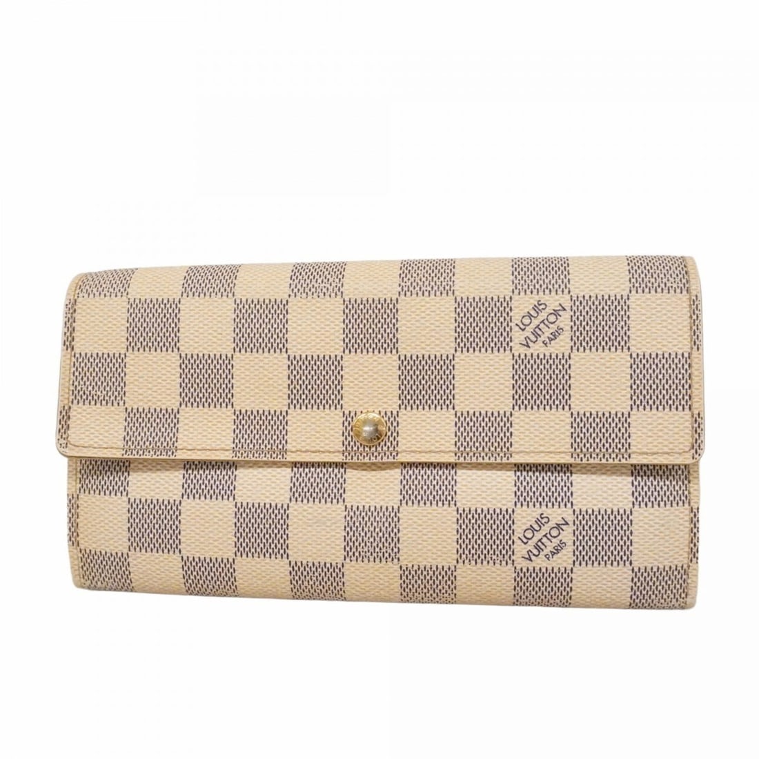 Louis Vuitton Damier Azur Portefeuille Sarah Long Wallet N61735 White Women's: --- Catalog ---Category: SizeSize (HxWxD): 10.5cm x 19cm x 3cm / 4.13'' x 7.48'' x 1.18''Category: DesignType: Long wallet (bi-fold)Color: WhiteGender: WomenCategory: GeneralMPN: N61735Brand: Louis Vu