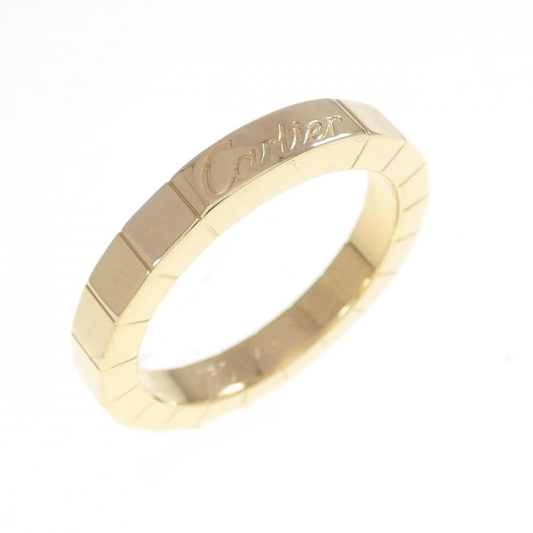Cartier Lanieres Ring: --- Catalog ---Category: SizeUS Size: 5Brand Size: 49Category: DesignType: Band ringGender: WomenMaterial: Yellow goldCategory: GeneralBrand: Cartier--- Item List ---Section: ConditionRanking: Rank A