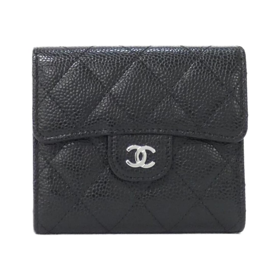Chanel Timeless Classic Line AP0231 Wallet: --- Catalog ---Category: SizeSize (HxWxD): 11cm x 12cm x 2cm / 4.33'' x 4.72'' x 0.78''Category: DesignType: Wallet (tri-fold)Color: Black, BordeauxGender: WomenMaterial: Grained Calfskin Category: Ge