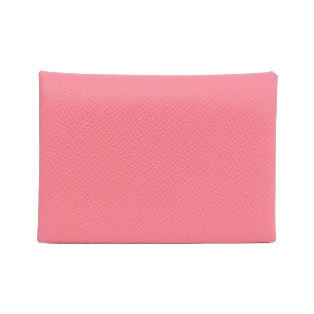 Hermes Calvi Duo 083035CK Wallet/Coin Case: --- Catalog ---Category: SizeSize (HxWxD): 7cm x 10.5cm x 1.5cm / 2.75'' x 4.13'' x 0.59''Category: DesignType: Coin purse/coin caseColor: Rose azaleeGender: WomenMaterial: Epsom leather Category:
