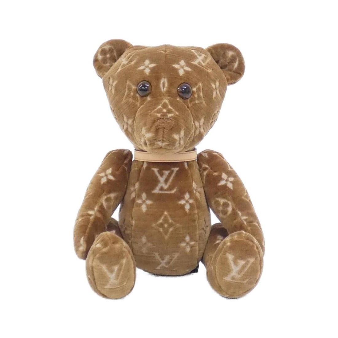 Louis Vuitton Monogram Doudou Teddy Bear GI0791: --- Catalog ---Category: DesignType: Teddy bearColor: BrownCategory: GeneralBrand: Louis VuittonCategory: Physical PropertiesSize (HxWxD): 280.00mm x 180.00mm / 11.02'' x 7.09''--- Item List ---Sectio