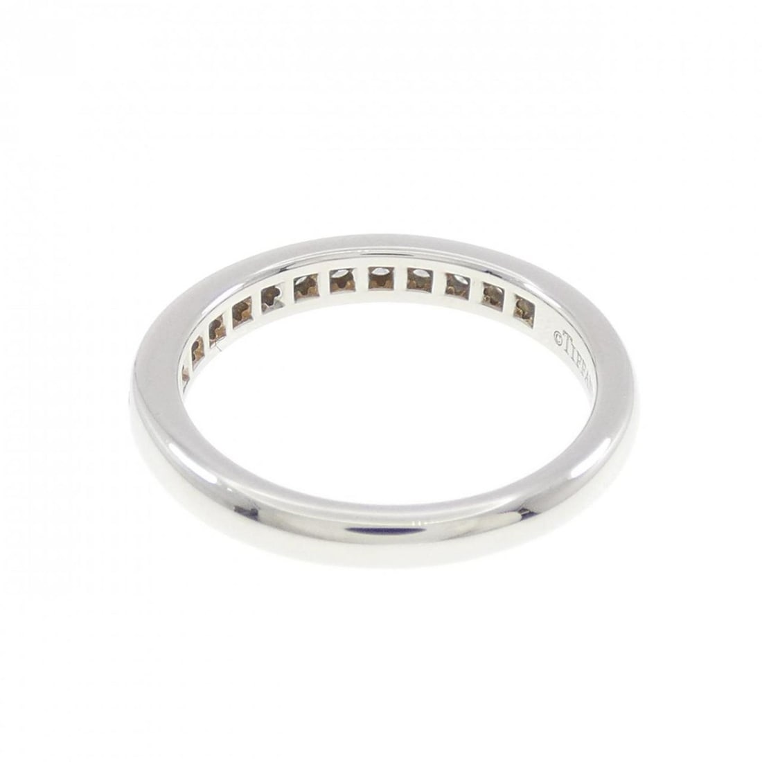 Tiffany Half Circle Channel Setting Ring - 3