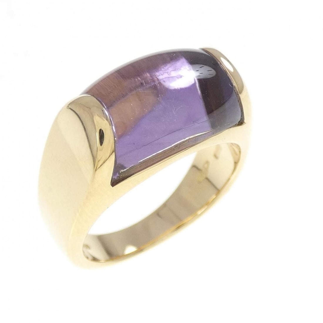 Bvlgari Tronchetto Ring: --- Catalog ---Category: SizeJP Size: 11.5US Size: 6Category: DesignType: Band ringGender: WomenMaterial: Yellow goldCategory: GeneralBrand: Bvlgari--- Item List ---Section: ConditionRanking: Rank A