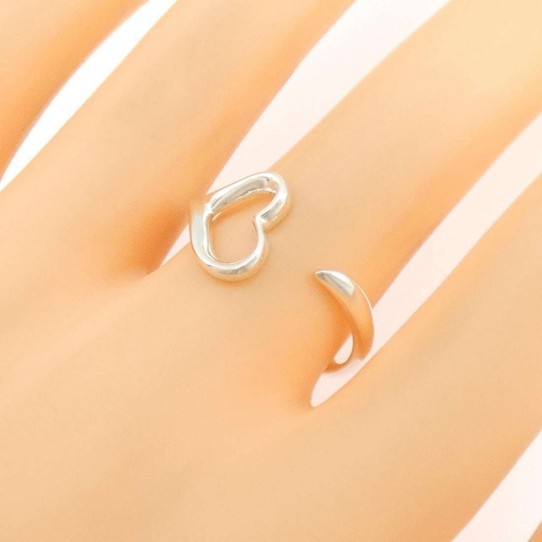 Tiffany Open Heart Ring - 5