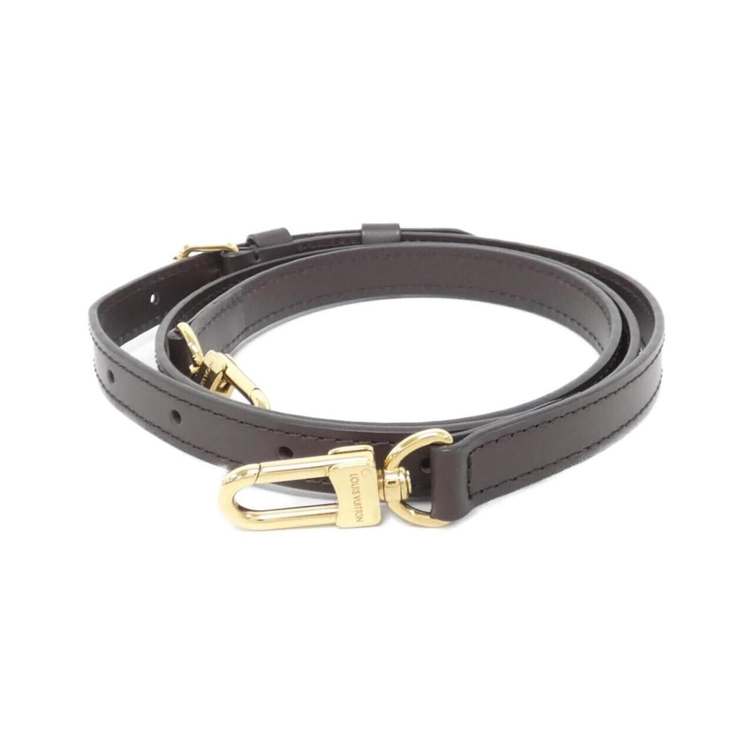 Louis Vuitton Shoulder Strap J00276: --- Catalog ---Category: SizeSize (HxWxD): 2cm x 120cm / 0.78'' x 47.24''Category: DesignColor: EbeneGender: Women,MenMaterial: Leather Category: GeneralMPN: J00276Brand: Louis Vuitton--- Item List --